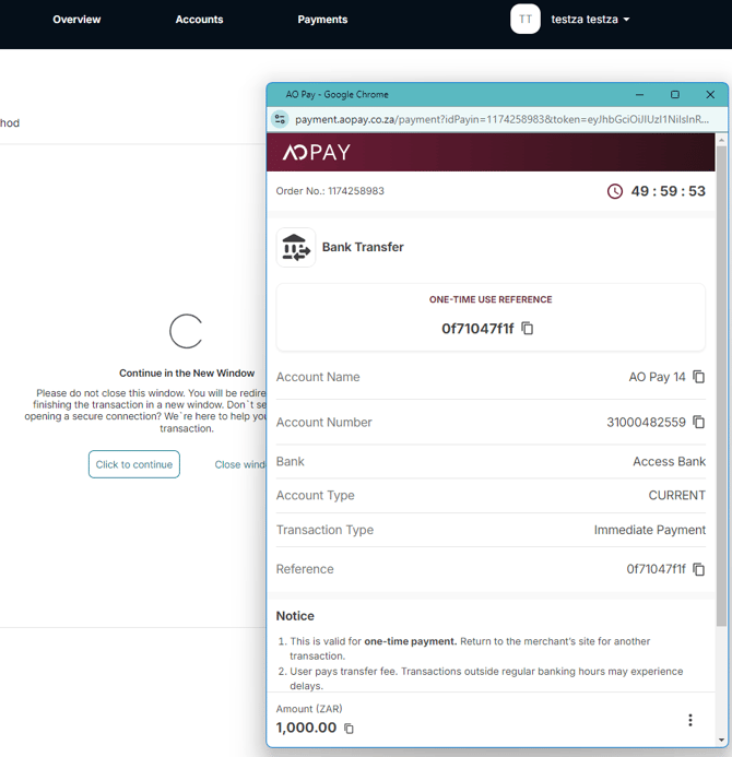 aopay deposit 7